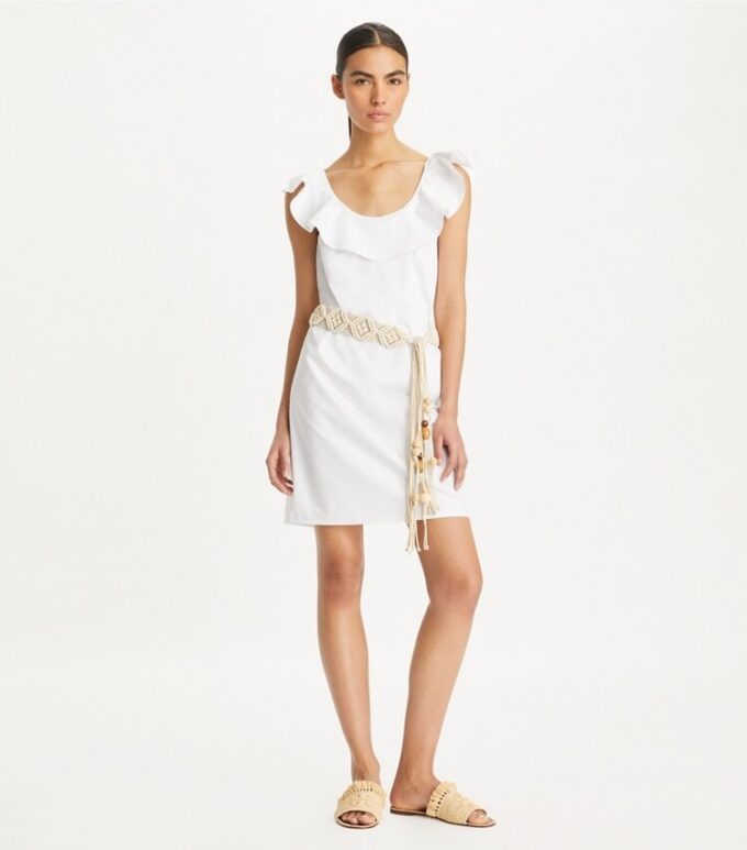 Cotton Flounce Dress