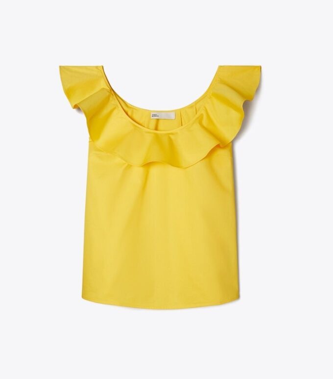 Cotton Flounce Top