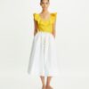 Cotton Flounce Top