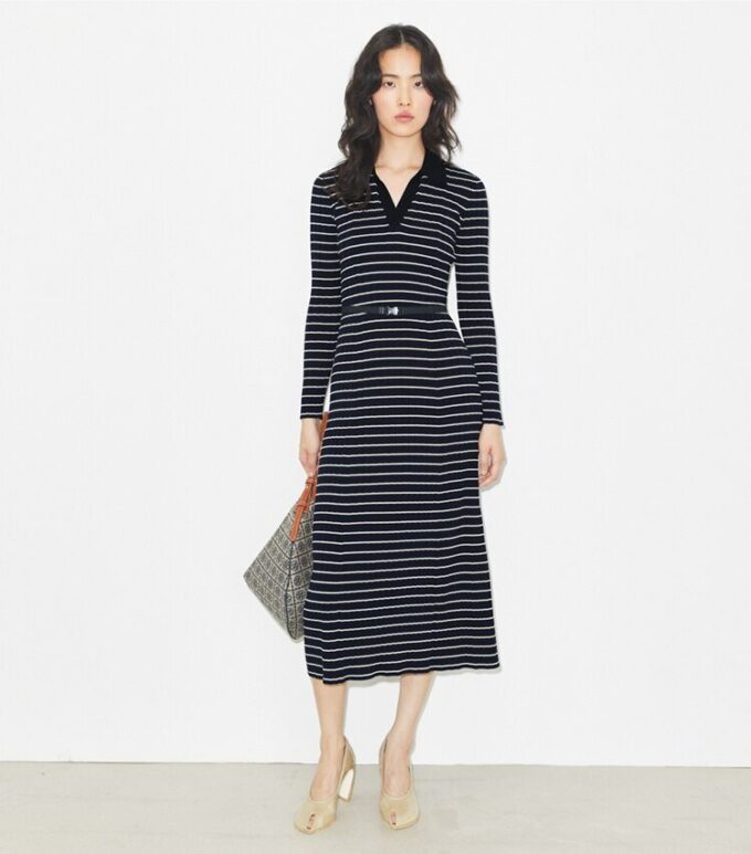 Cotton Knit Polo Dress Cotton Knit Polo Dress