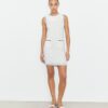 Cotton Pointelle Knitted Tank Dress Cotton Pointelle Knitted Tank Dress