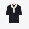 Cotton Pointelle Polo