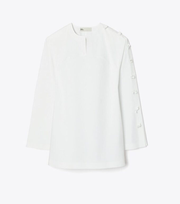 Cotton Poplin Knot Tunic