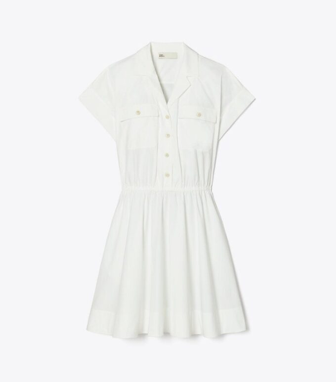 Cotton Poplin Shirtdress Cotton Poplin Shirtdress