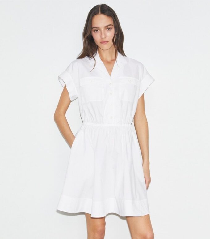 Cotton Poplin Shirtdress Cotton Poplin Shirtdress