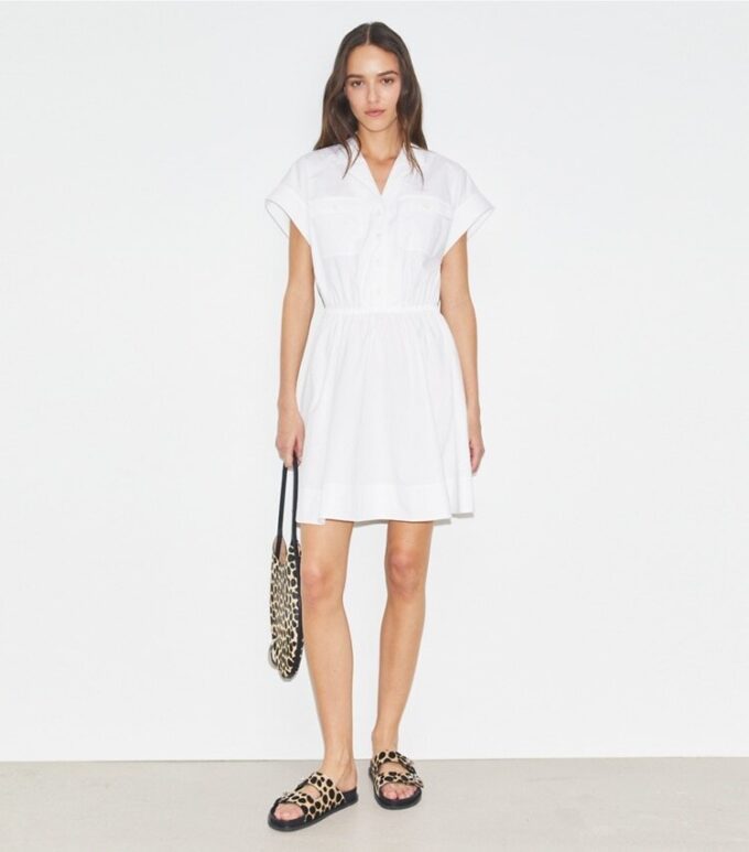 Cotton Poplin Shirtdress Cotton Poplin Shirtdress