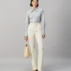Cotton Poplin Striped Shirt