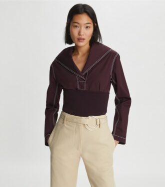 Cotton Poplin Top