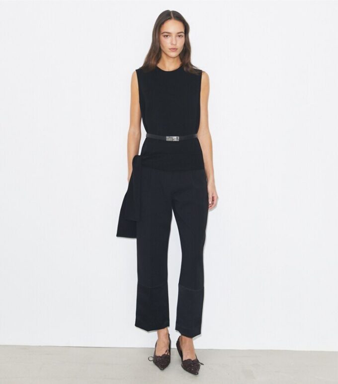 Crepe Wrap Top
