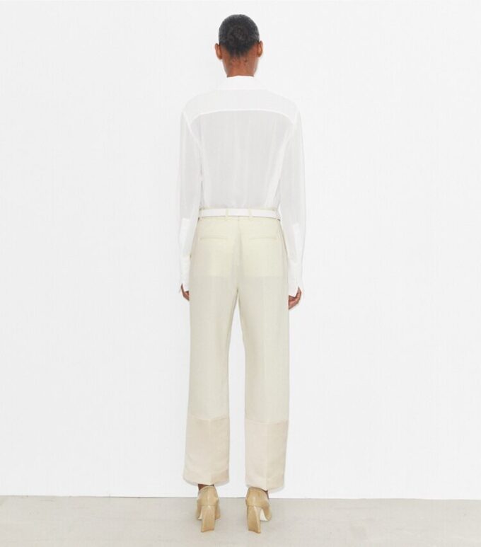 Cropped Crepe Pant Cropped Crepe Pant