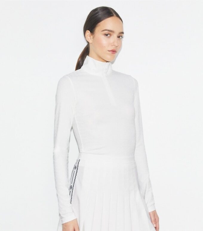 Cropped Jacquard Top