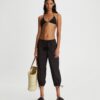 Cropped Tie Pant