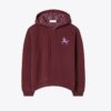 Cropped Wool Hoodie