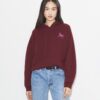 Cropped Wool Hoodie