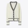 Cropped Wool Ribbed Cardigan Cropped Wool Ribbed Cardigan