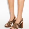 Cross-Band Heeled Sandal Cross-Band Heeled Sandal