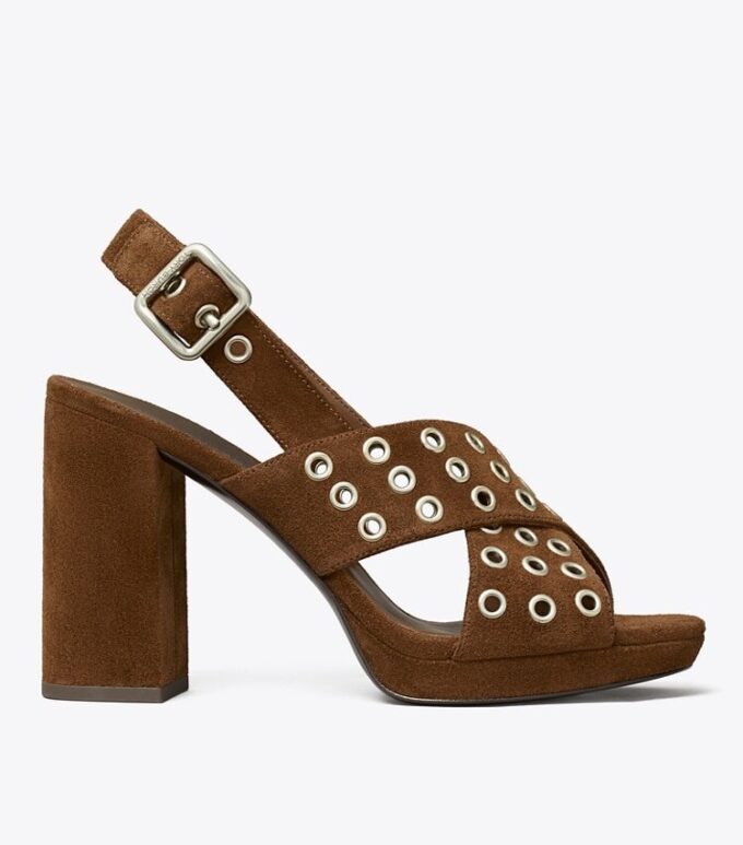 Cross-Band Heeled Sandal Cross-Band Heeled Sandal