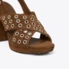 Cross-Band Heeled Sandal Cross-Band Heeled Sandal