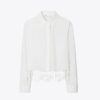 Crystal Embellished Poplin Shirt