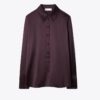 Cuffed Silk Shirt