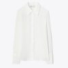 Cuffed Viscose Shirt