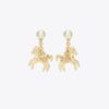 Curiosity Horse Charm Earrings