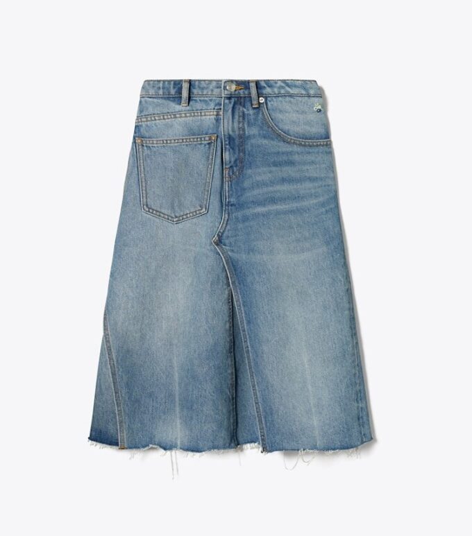 Deconstructed Denim Skirt Deconstructed Denim Skirt