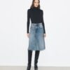 Deconstructed Denim Skirt Deconstructed Denim Skirt