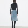 Deconstructed Denim Skirt Deconstructed Denim Skirt