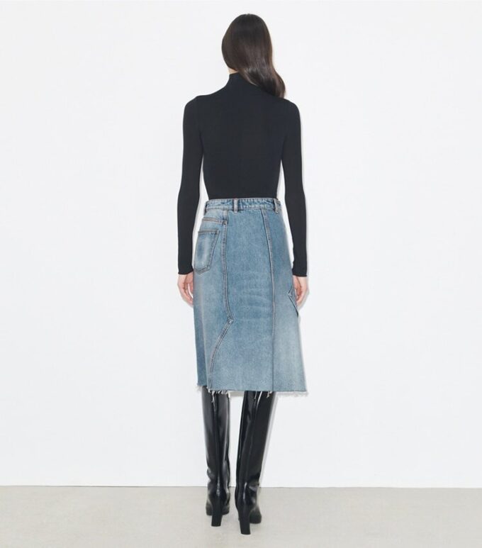 Deconstructed Denim Skirt Deconstructed Denim Skirt