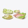 Decorative Leaf Plates, Set Of 4