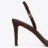 Double T Buckle Heeled Sandal