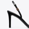 Double T Buckle Heeled Sandal