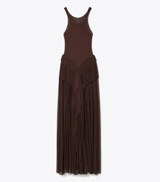 Draped Jersey Dress