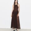 Draped Jersey Dress