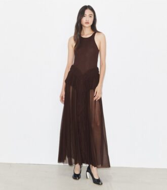 Draped Jersey Dress