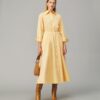 Eleanor Cotton Poplin Dress