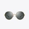 Eleanor Metal Round Sunglasses