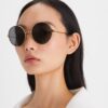 Eleanor Metal Round Sunglasses