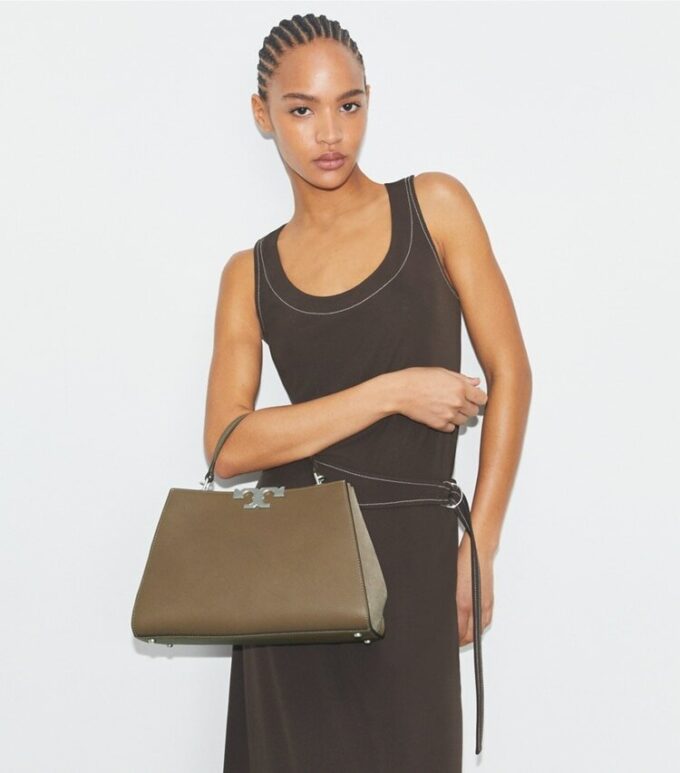 Eleanor Pebbled Satchel
