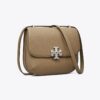 Eleanor Pebbled Slim Saddlebag