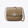 Eleanor Pebbled Slim Saddlebag