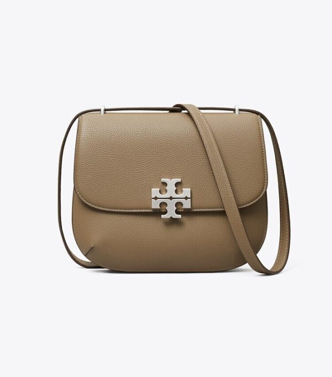 Eleanor Pebbled Slim Saddlebag