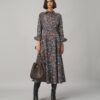 Eleanor Silk Twill Dress