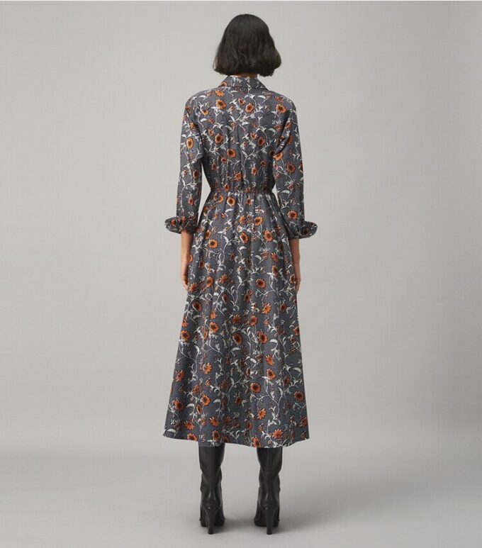 Eleanor Silk Twill Dress