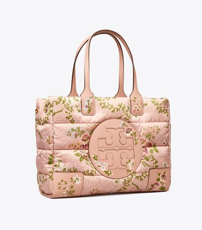 Ella Brocade Mini Puffer Tote