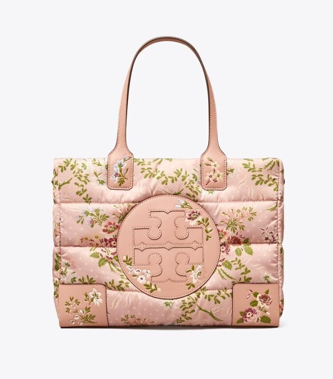 Ella Brocade Mini Puffer Tote