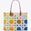Ella Canvas Basketweave Tote