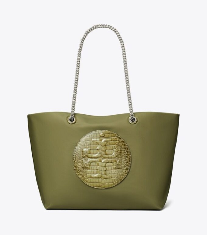 Ella Croc Chain Tote