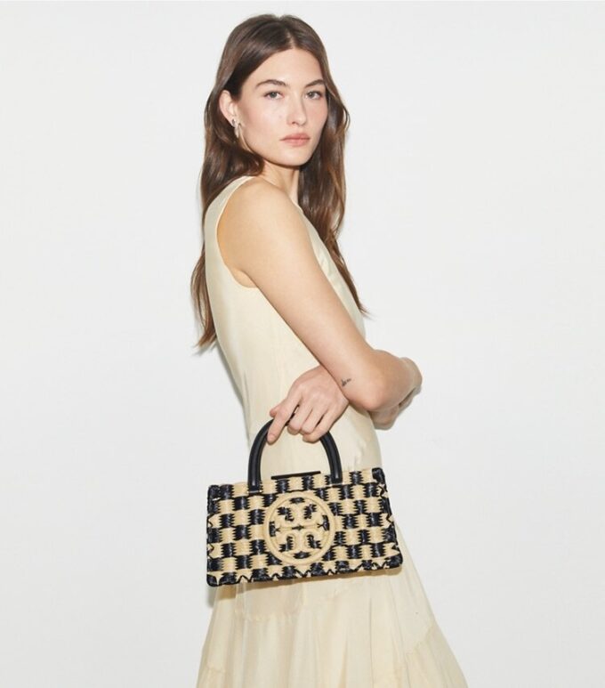 Ella Hand-Crocheted East-West Tote